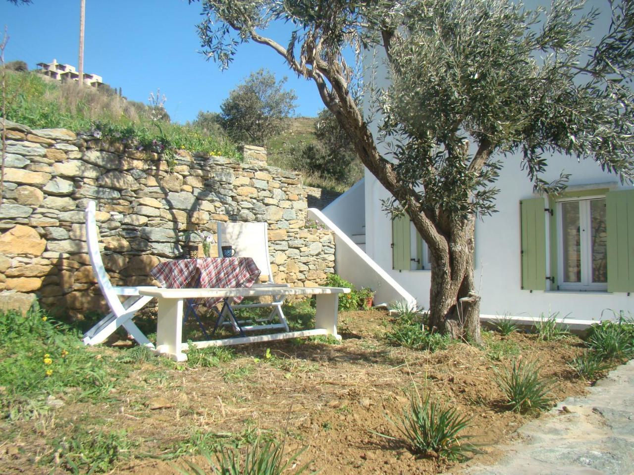 Vrahos Agios Romanos Ngoại thất bức ảnh